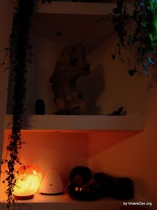 foto della Lampada sale himalaya Conca di Fuoco
